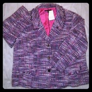 Lafayette 148 New York Plus Size Jacket NWT